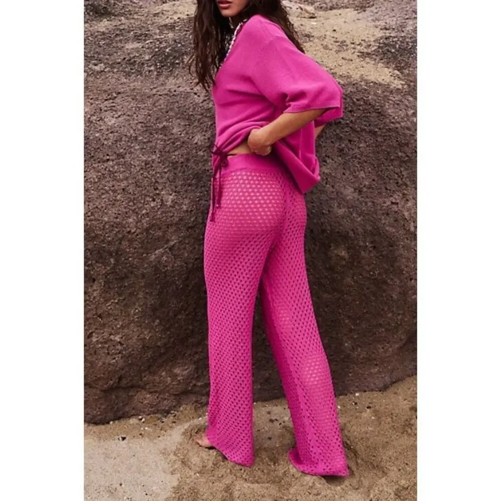 Free People NWOT Sola Sweater Set Sz M - Picture 2 of 11